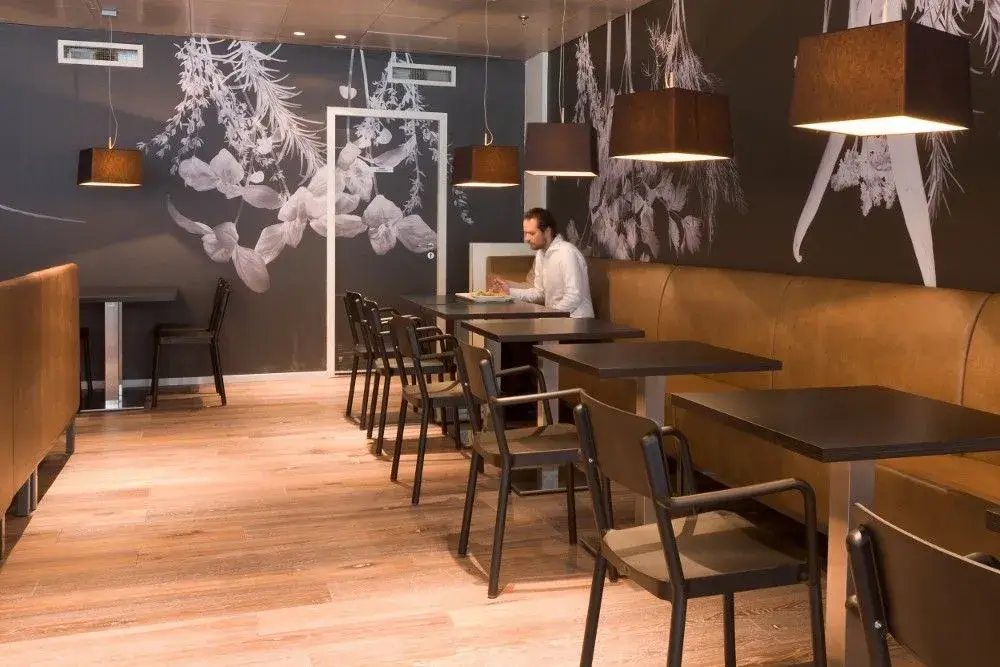 Restaurant interior detail