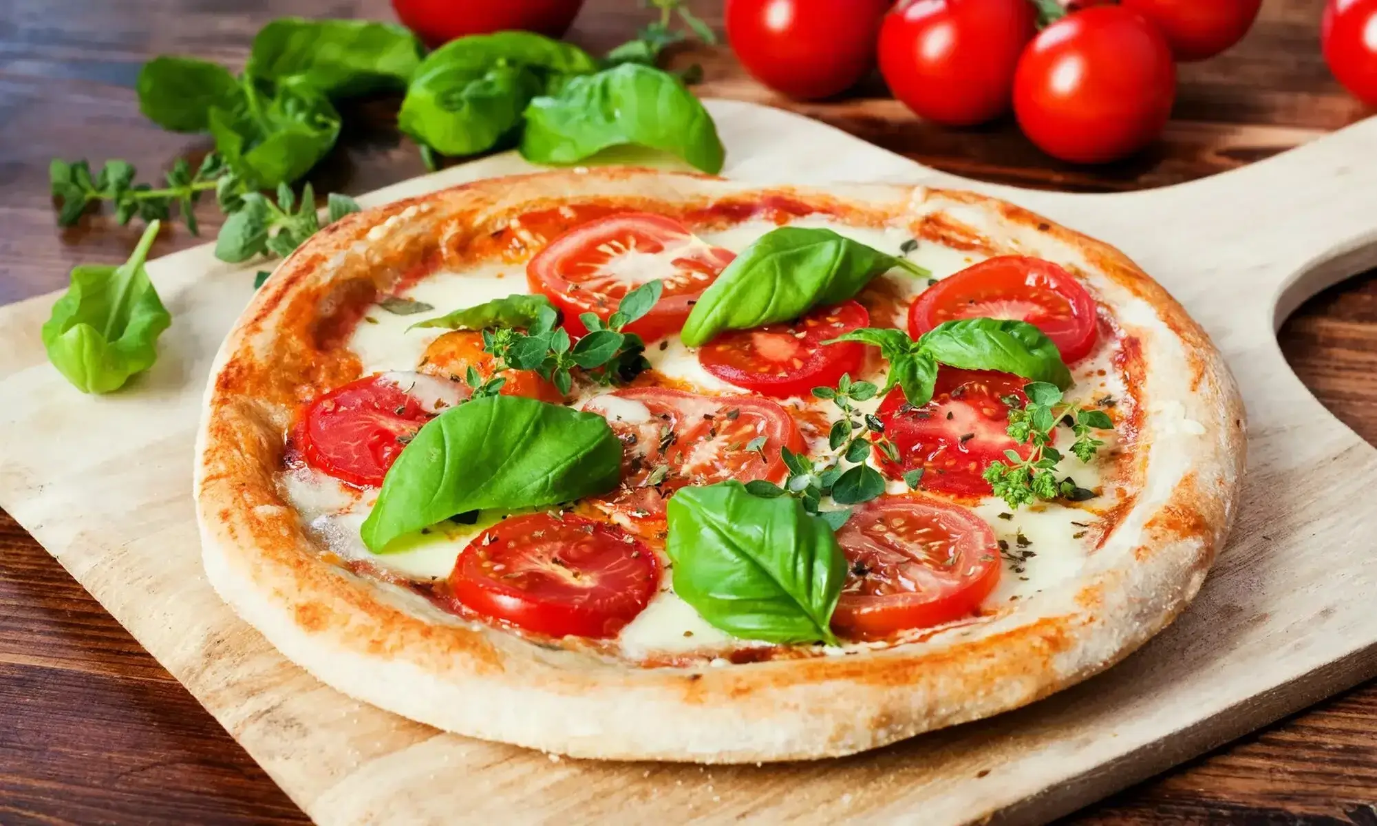 Margherita pizza