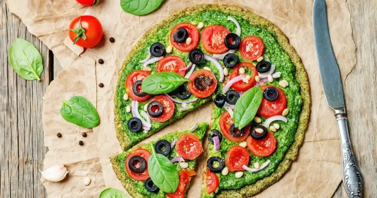 Vegetarian pizza