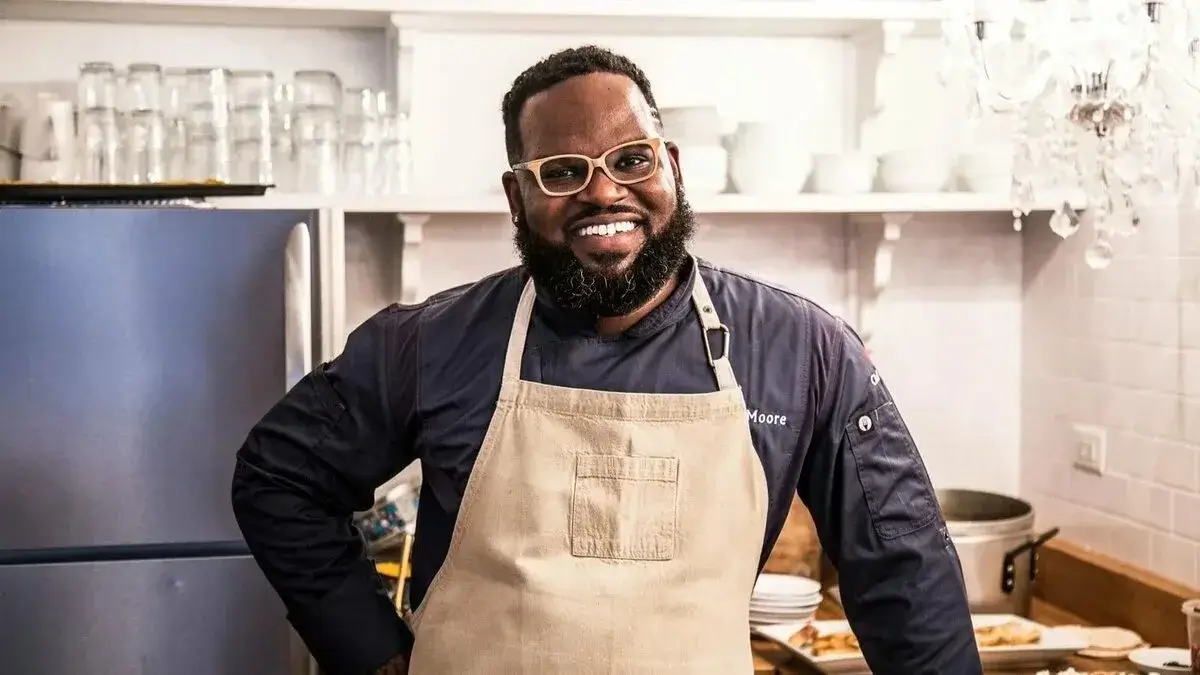 Portrait of the head chef, Marco Bianchi